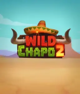 Embark on the lively Mexican desert with the Wild Chapo 2 game by Relax Gaming, showcasing a whimsical bull wearing a sombrero against a serene desert backdrop. This image captures the excitement and culture of the game, perfect for fans of animated adventure slots, providing a delightful adventure.